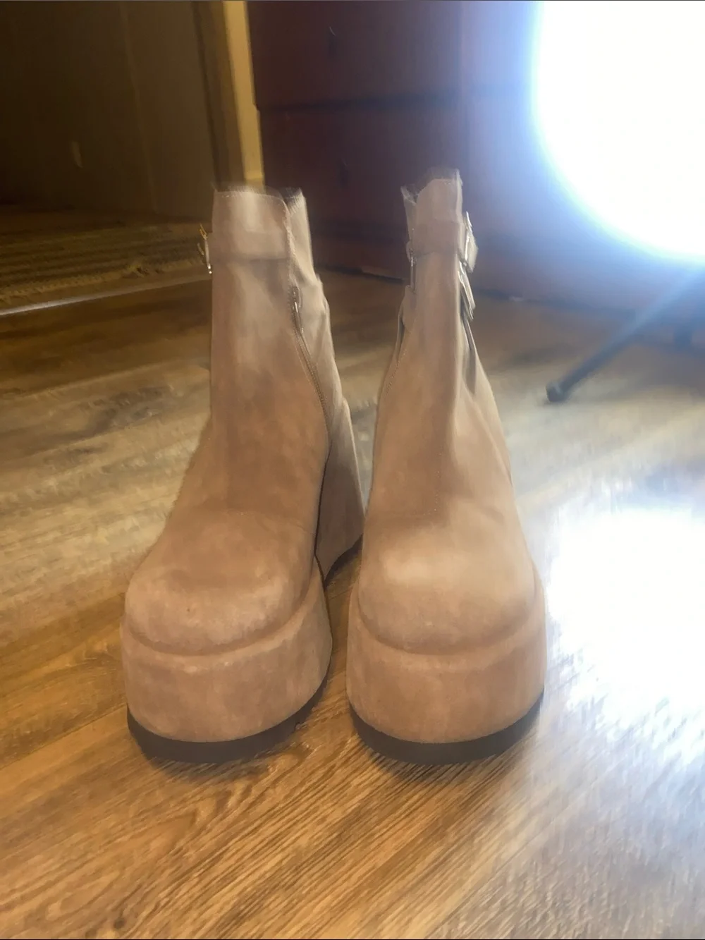 Free People suede platform